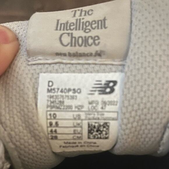 New Balance 57/40 “The Intelligent Choice” Mens 10 Grey Day Running Big Enlarged main image 7